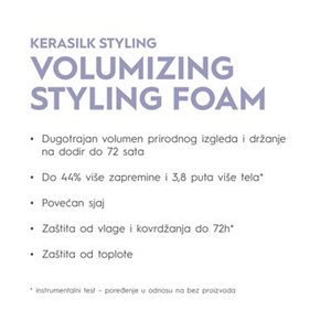 VOLUMIZING STYLING FOAM